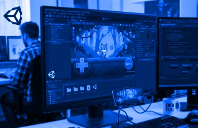 Unity — cross-platform game in the Unity editor