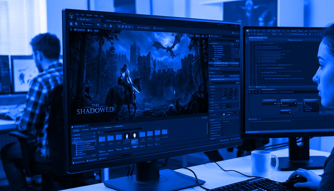 Unreal Engine 5 — real-time cinematic render